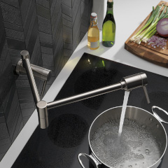 Contemporary wall Mount Potfiller 壁出し屈曲式単水栓