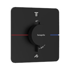 Shower Select comfortQ シャワーサーモスタット 埋込式 混合水栓 2アウトレット 155/155(化粧部)