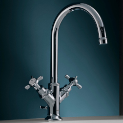 AXOR MONTREUX 2ハンドル洗面混合水栓160(引棒有り)