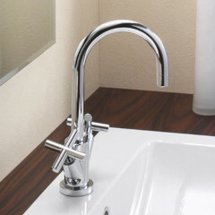 TARA. 2バルブ洗面混合栓(引棒有り)