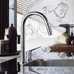 AXOR CITTERIO M 2ホール引出式キッチンシャワー混合水栓220