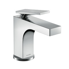 AXOR CITTERIO シングルレバー洗面混合水栓 90 ロンビックカット(ポップアップ引棒有)