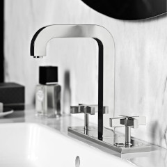 AXOR CITTERIO 3ホール洗面混合栓 170 クロスハンドル(引棒有り)