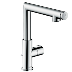 AXOR UNO セレクト ハイスパウト洗面混合水栓 220 (引棒有り)