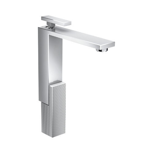 アクサーエッジ シングルレバー洗面混合水栓 280 (ポップアップ引棒無)