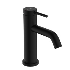 Tecturis S シングルレバー洗面混合水栓 80 クールスタート(ポップアップ引棒有)