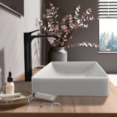 Vivenis シングルレバー洗面混合水栓 250(ポップアップ引棒無)