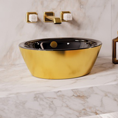 Gold&Silver 洗面器420mm