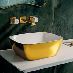 Gold&Silver 洗面器400mm