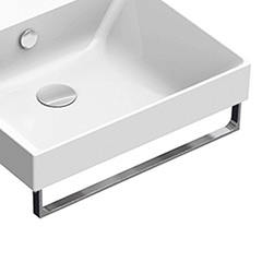 Zero タオルバー(W=500mm洗面器用)