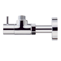 壁給水用止水栓(レバータイプ) クロム