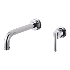 cye 壁出し式 シングルレバー洗面混合栓