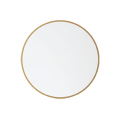 ブロンズフレームミラー400mm