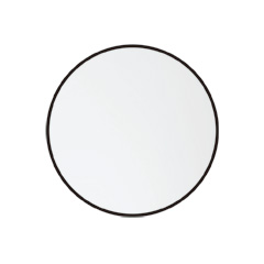 マットブラックフレームミラー400mm