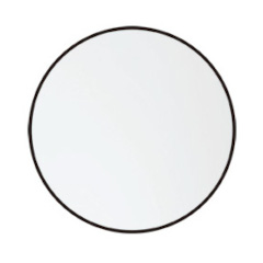 マットブラックフレームミラー600mm