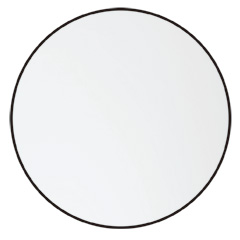 マットブラックフレームミラー800mm