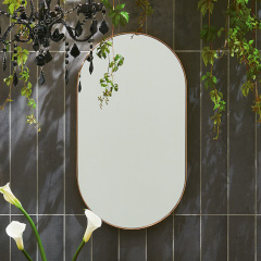 ブロンズフレームミラー500×900mm