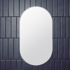 クロムフレームミラー500×900mm