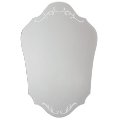 Crystal　ミラー(鏡)W350×H525×D17mm