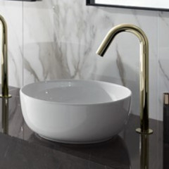 台付自動水栓Lサイズ+サーモ機能部セット