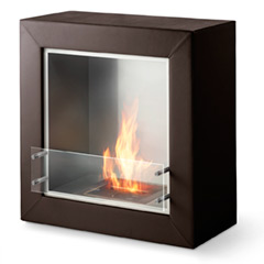 CUBE ST LEATHER BROWN