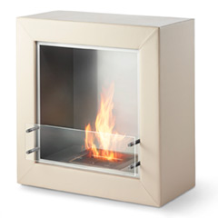 CUBE ST LEATHER IVORY