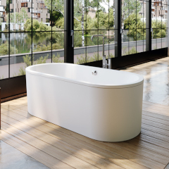 Classic Duo Oval free-standing 鋼板ホーローバスタブ(フリースタンディング) 1700サイズ