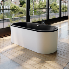 Classic Duo Oval free-standing 鋼板ホーローバスタブ(フリースタンディング) 1700サイズ
