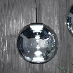 GLOBE 50 PENDANT LED CHROME-OC
