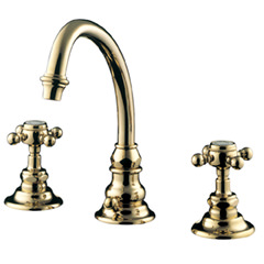 Eloise 2ハンドル洗面混合栓(引棒有り)