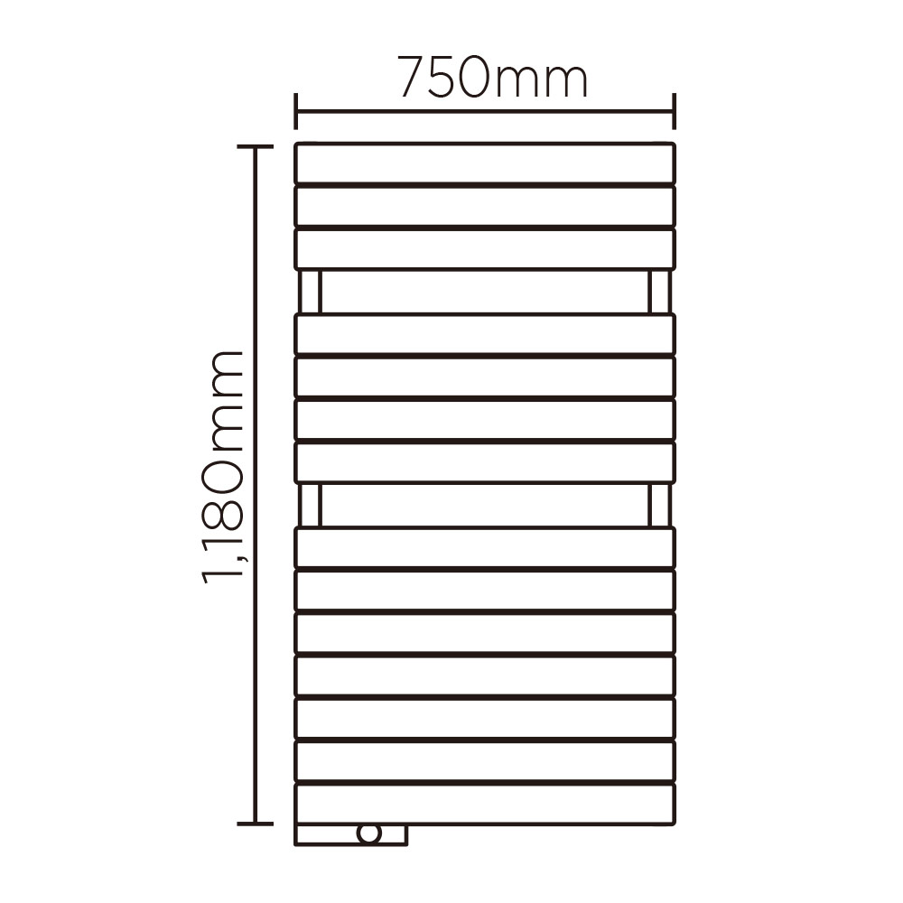 EX(高さ:1180mm 幅:750mm スイッチボックス左 SILVER )ミルキーシルバー