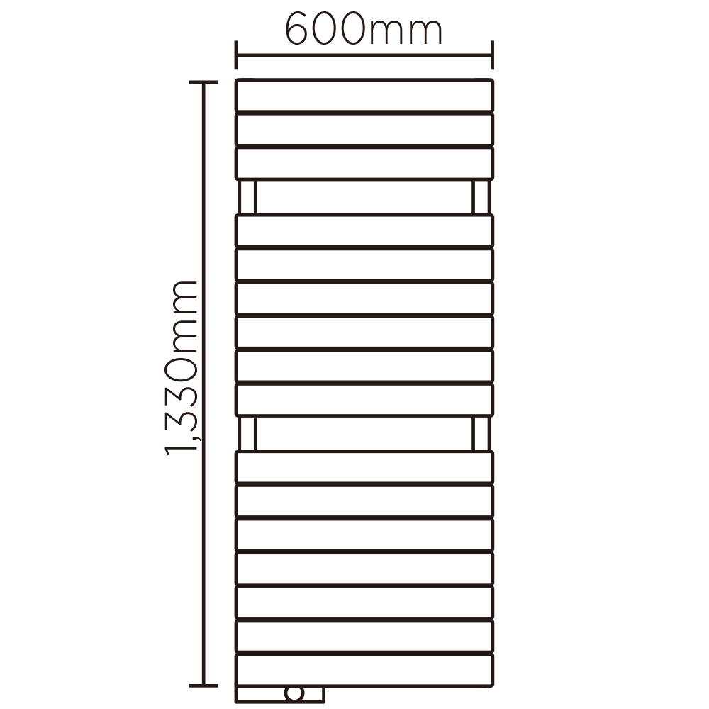 EX(高さ:1330mm 幅:600mm スイッチボックス左 SILVER )ミルキーシルバー