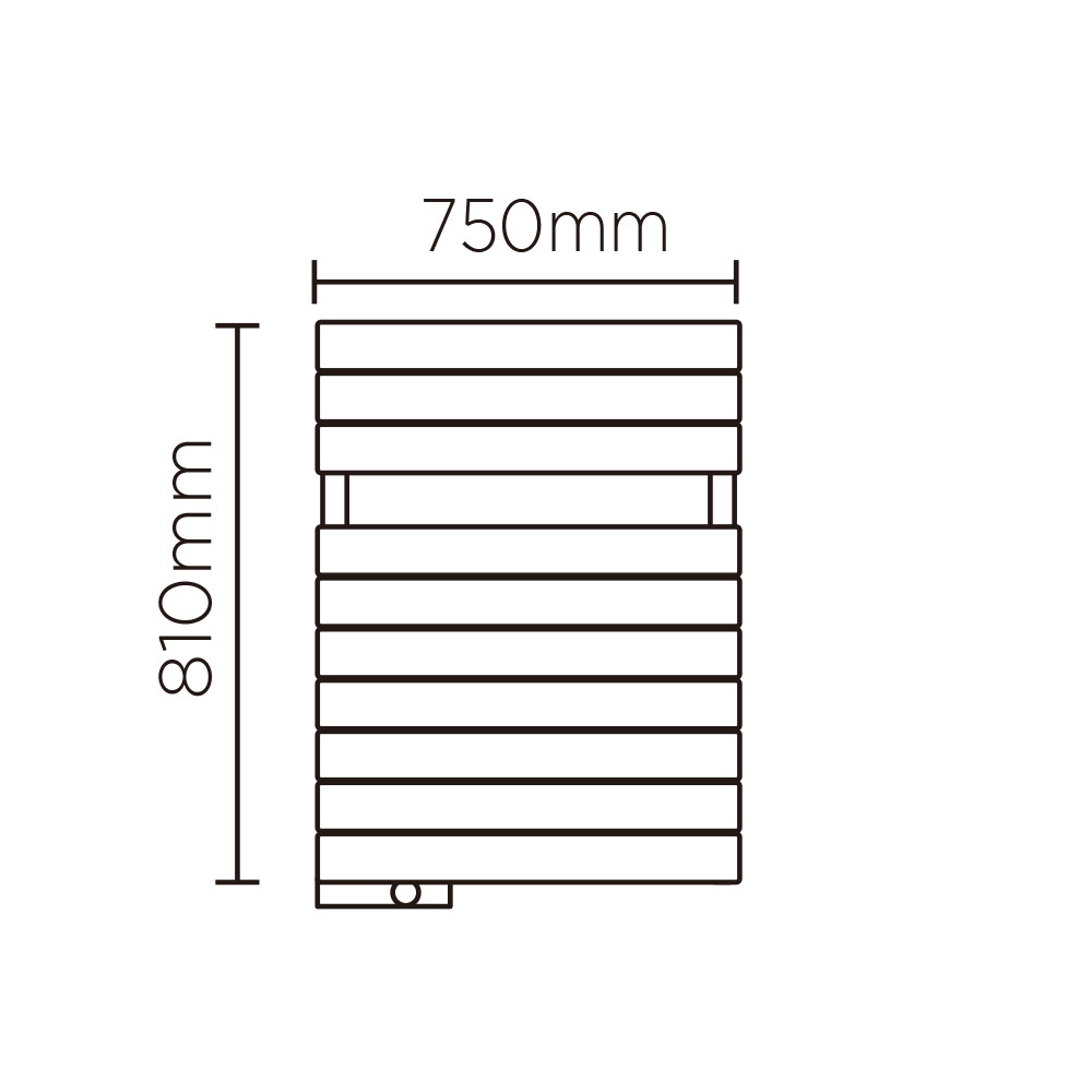 EX(高さ:810mm 幅:750mm スイッチボックス左 P105 )オレンジ