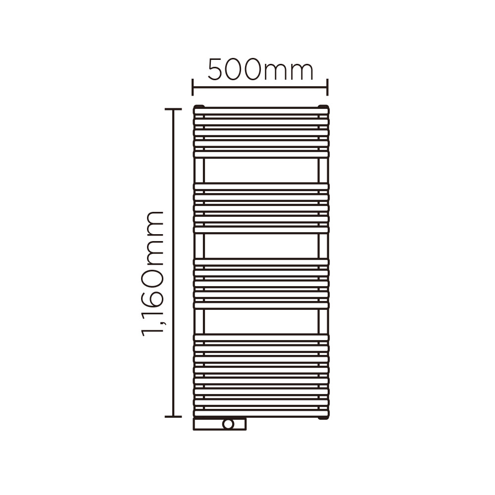 TSN(高さ:1160mm 幅:500mm スイッチボックス左 SILVER )ミルキーシルバー