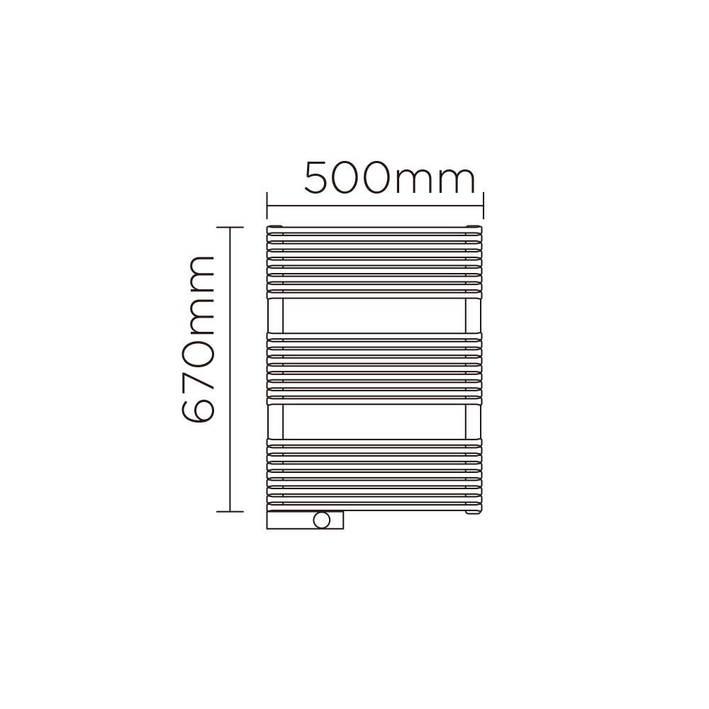 TST(高さ:670mm 幅:500mm スイッチボックス左 P044 )グレー8