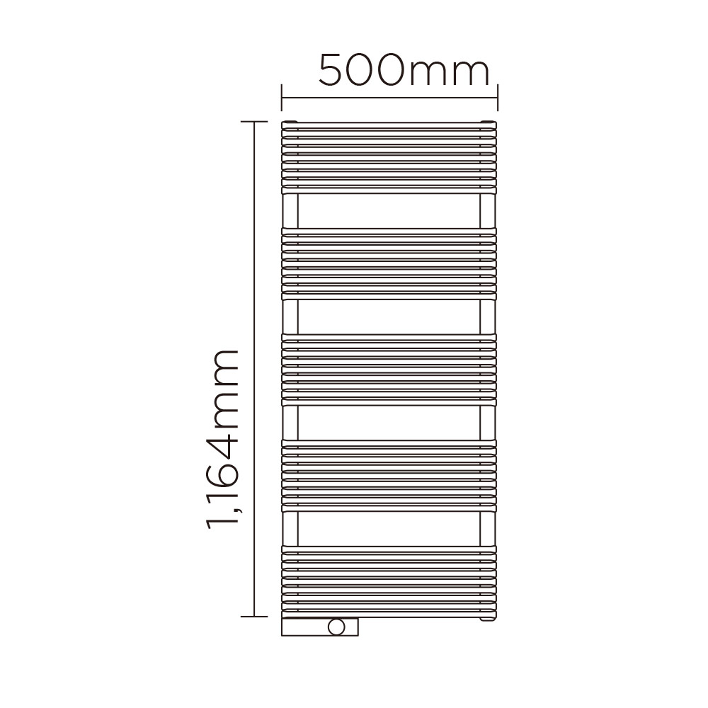 TST(高さ:1164mm 幅:500mm スイッチボックス左 P044 )グレー8