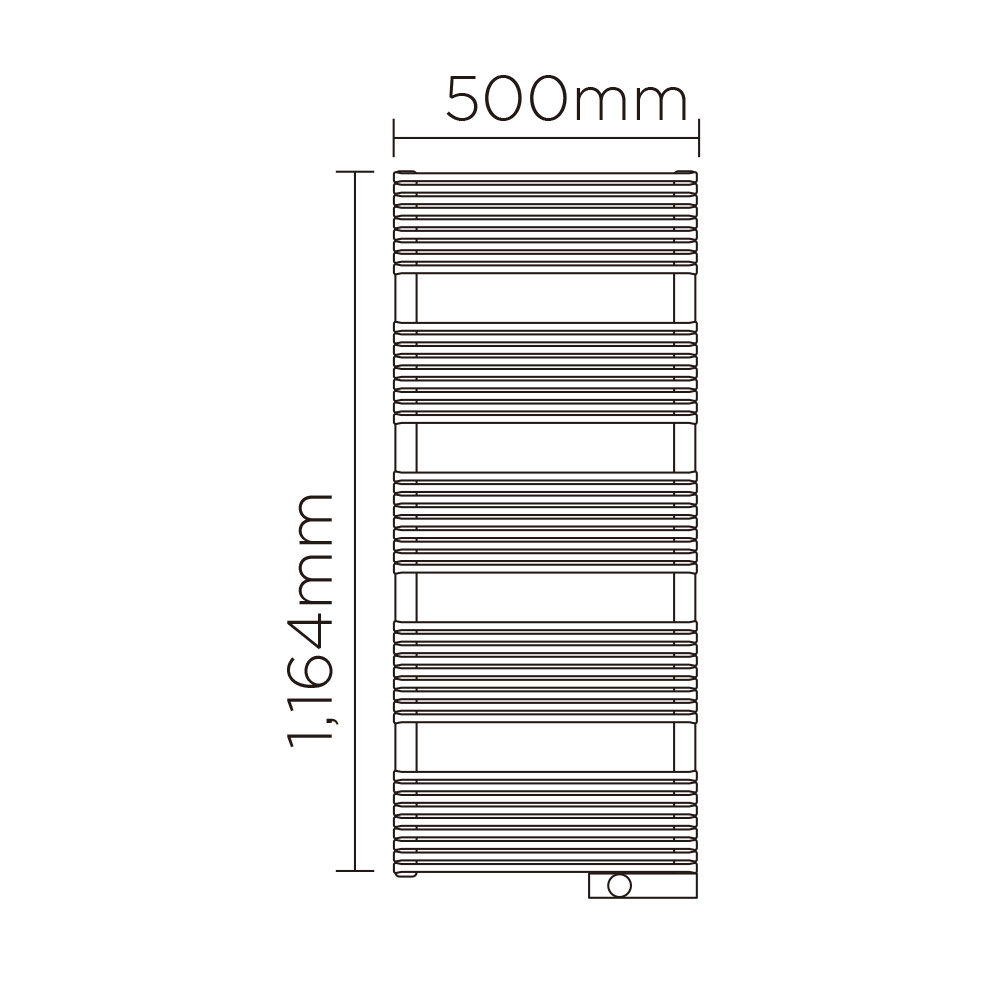 TST(高さ:1164mm 幅:500mm スイッチボックス右 P120 )ミルクティー