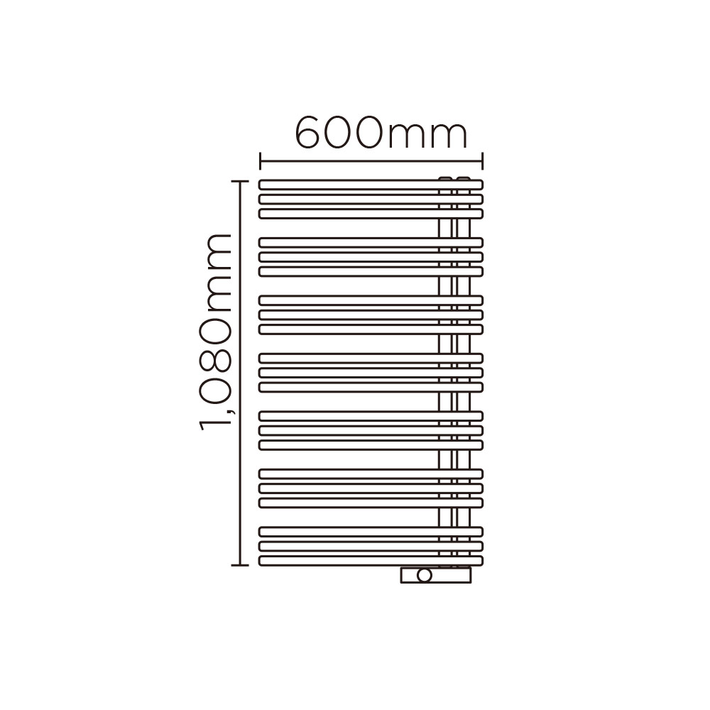 YAE(高さ:1080mm 幅:600mm 左開き SILVER )ミルキーシルバー