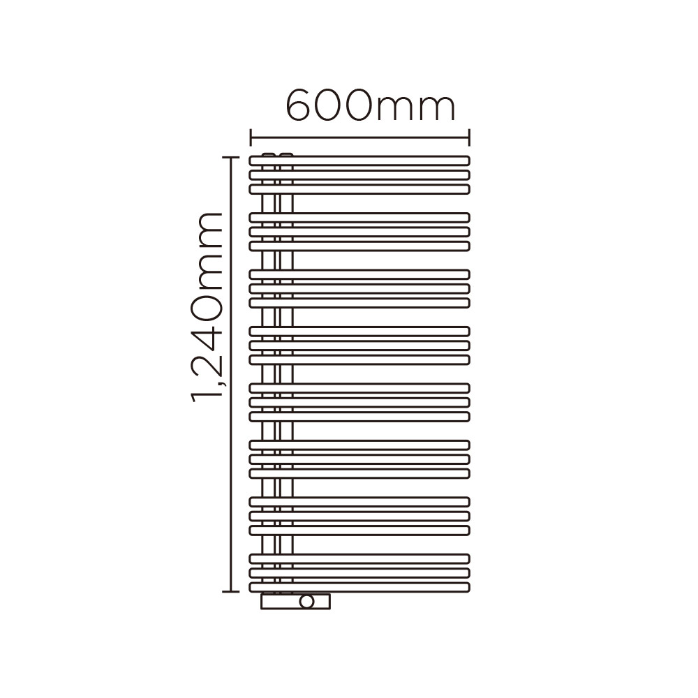 YAE(高さ:1240mm 幅:600mm 右開き P045 )ブラックマット
