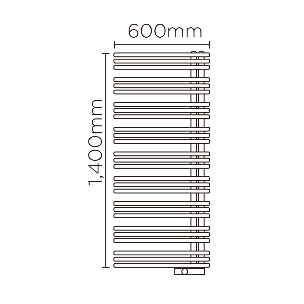 YAE(高さ:1400mm 幅:600mm 左開き P111 )グレーマット5