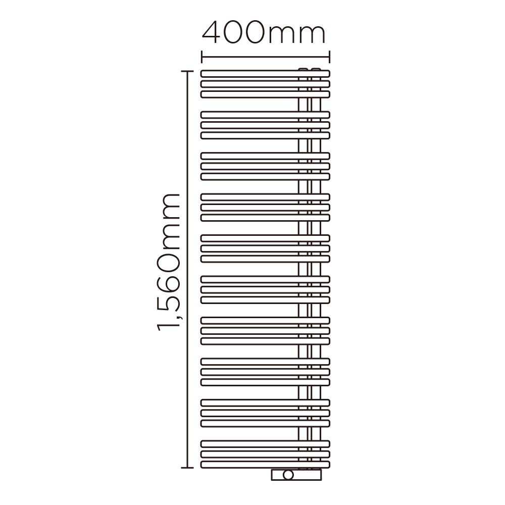 YAE(高さ:1560mm 幅:400mm 左開き P050 )アースブラウンマット