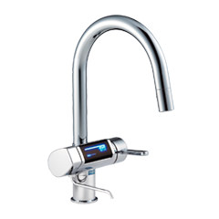 グラシア電解水素水整水器シングルレバーキッチン混合栓(日本トリム製カートリッジ付)