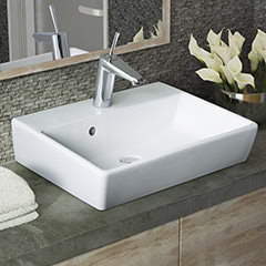 スクエア型ベッセル洗面器