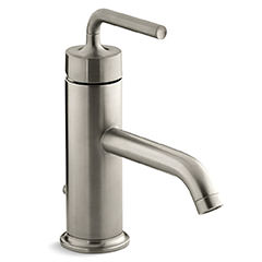 Purist ストレートレバー　シングルレバー洗面混合栓 (引棒有り)