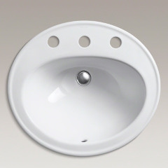 Pennington オーバーカウンター洗面器514mm (3穴8インチタイプ)
