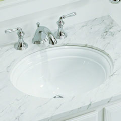 DEVONSHIRE アンダーカウンター洗面器521mm (ホワイト)