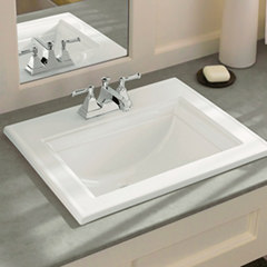MEMOIRS オーバーカウンター洗面器578mm (3穴4インチタイプ)