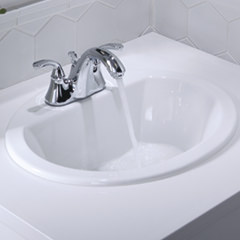 Bryant オーバーカウンター洗面器511mm (3穴4インチタイプ)