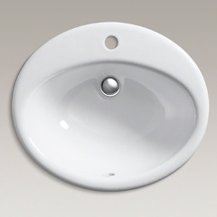 Farmington オーバーカウンター型洗面器489mm (1ホール)