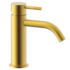 PAFFONI LIGHT×JOLLY シングルレバー洗面混合水栓　ブラッシュドハニーゴールド